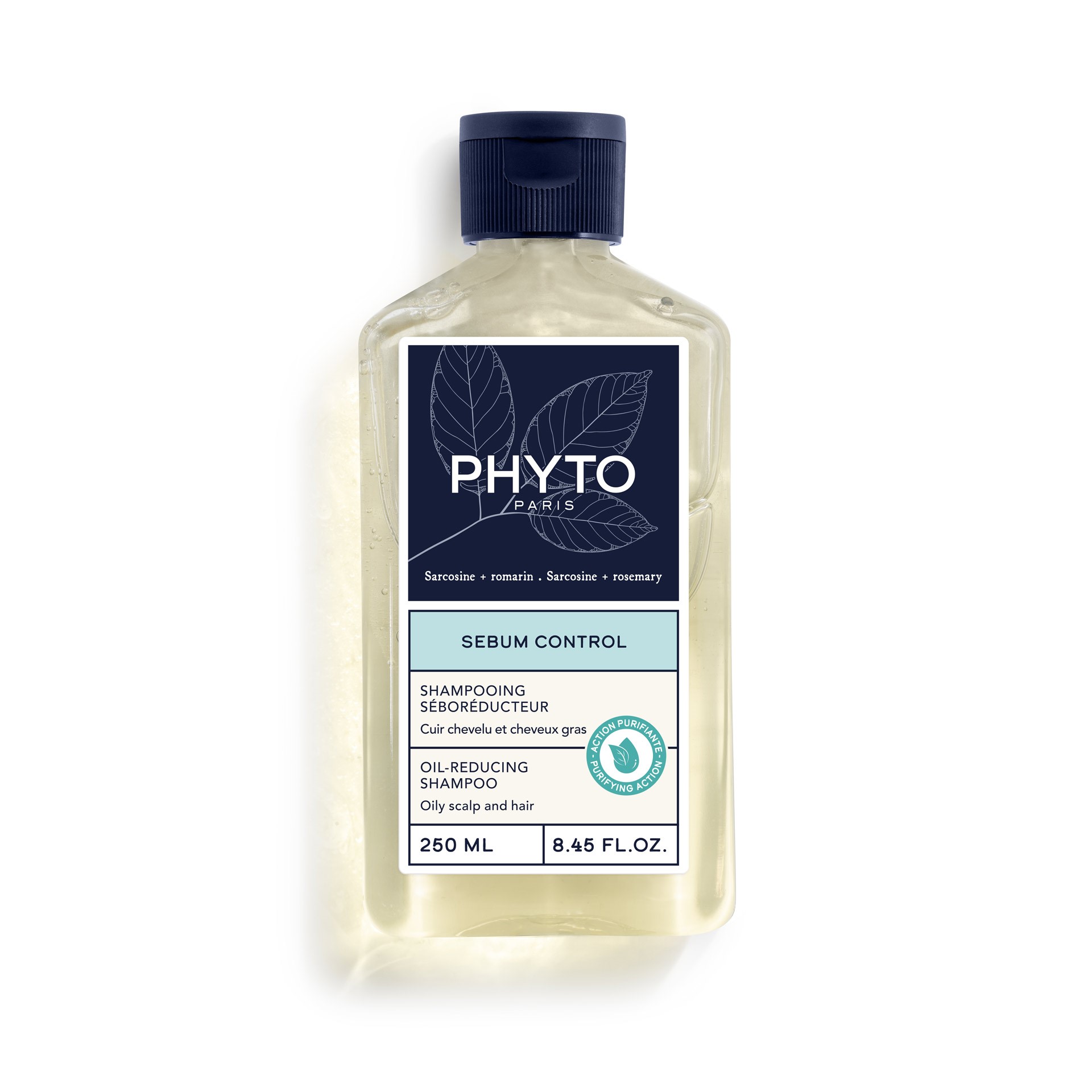 Phyto Sebo Control Shampoo Seboregolatore Cuoio Capelluto E Capelli Grassi 250ml