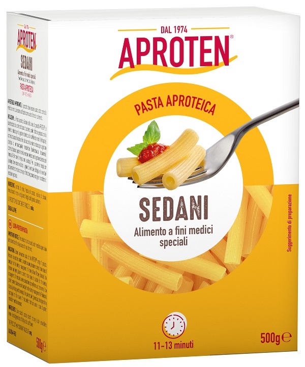 image - 987320443 - Pasta aproteica Sedanini da 500g, ideale per chi necessita di una dieta a basso contenuto proteico, sodio, fosforo e potassio. - 4868042_1.jpg