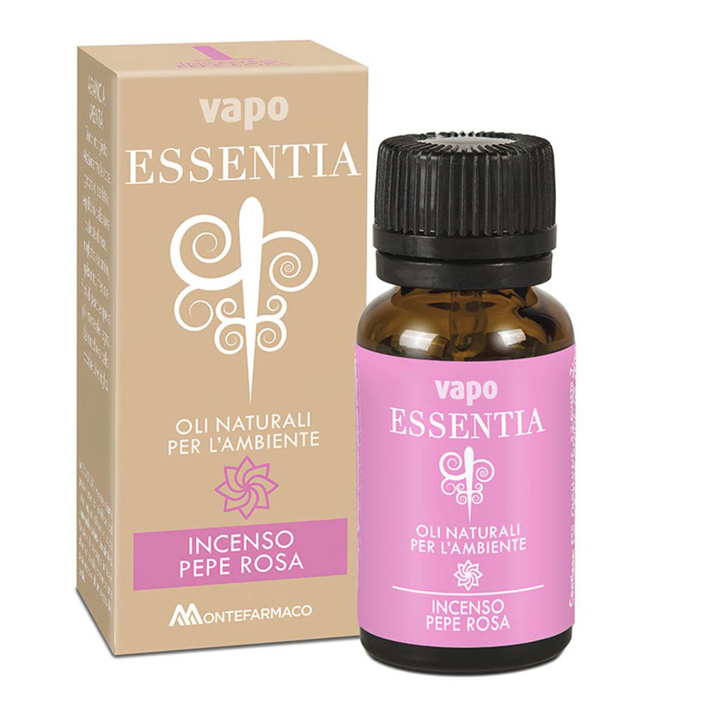 Vapo Essentia Olio Ambiente Incenso Pepe Rosa 10ml