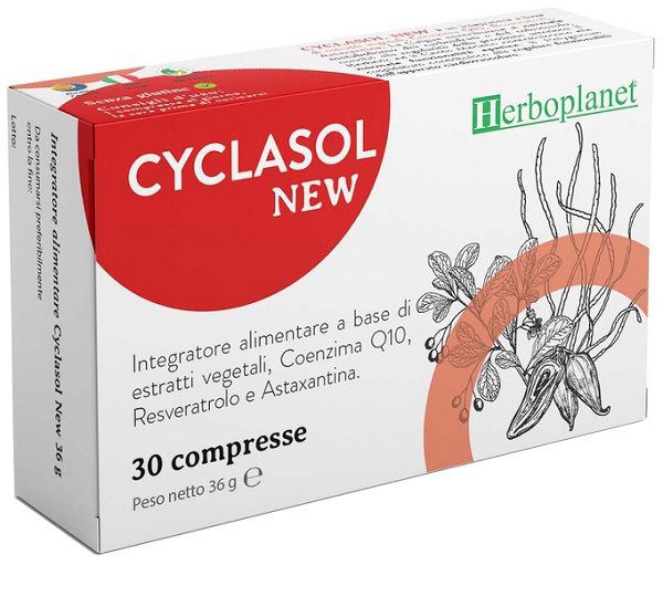 Cyclasol New Integratore controllo livello colesterolo 30 Compresse