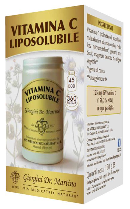 983753411 - Dr. Giorgini Vitamina C Liposolubile Integratore antiossidante 360 pastiglie - 4740146_2.jpg