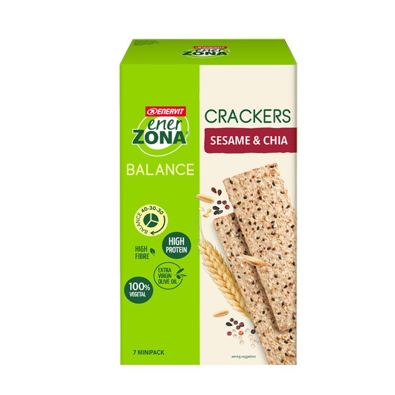 Enervit Enerzona Balance Crackers Sesamo & Chia 175g