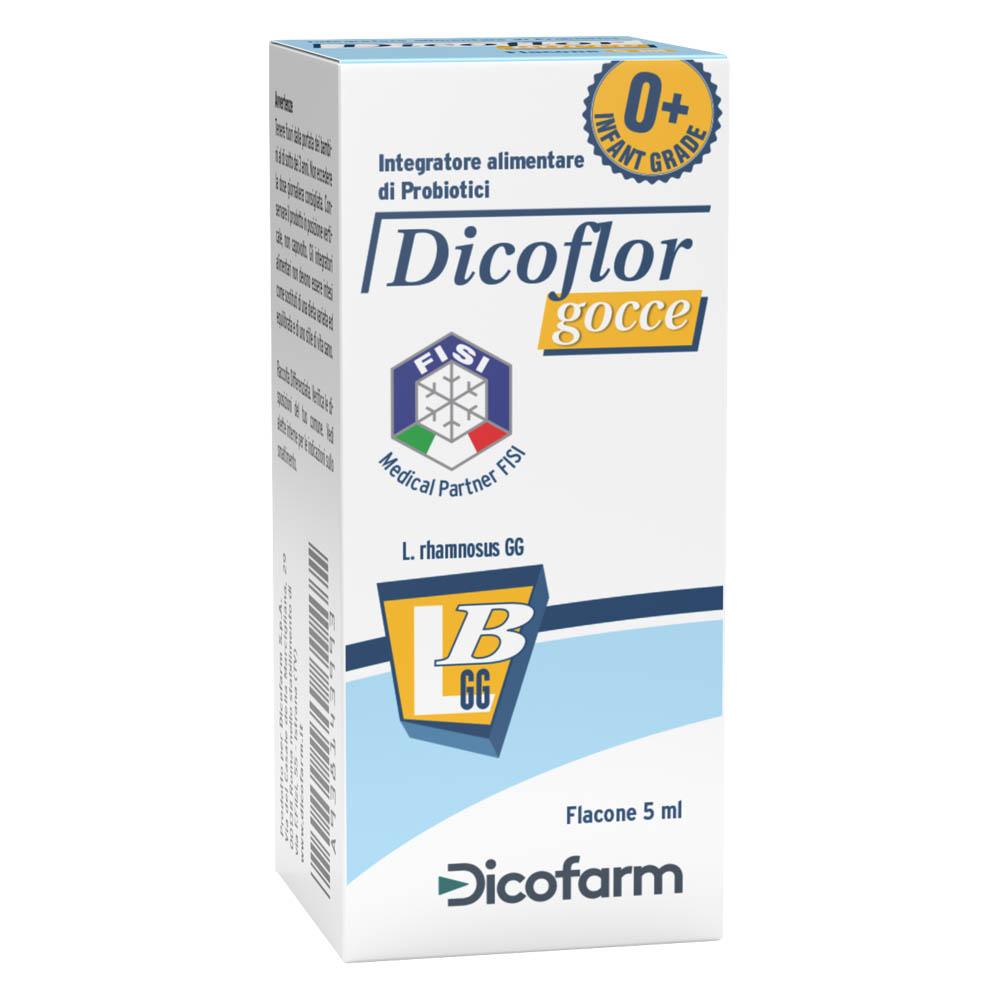 Dicoflor Integratore Fermenti Lattici Vivi Gocce 5ml