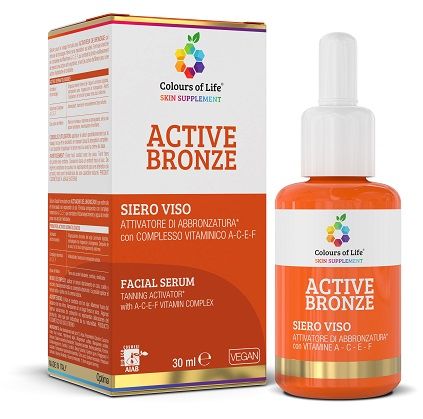 Colours Of Life Active Bronze Siero Viso 30ml