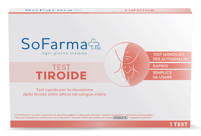 Sofarma Test Autodiagnostico Tiroide 1 Pezzo