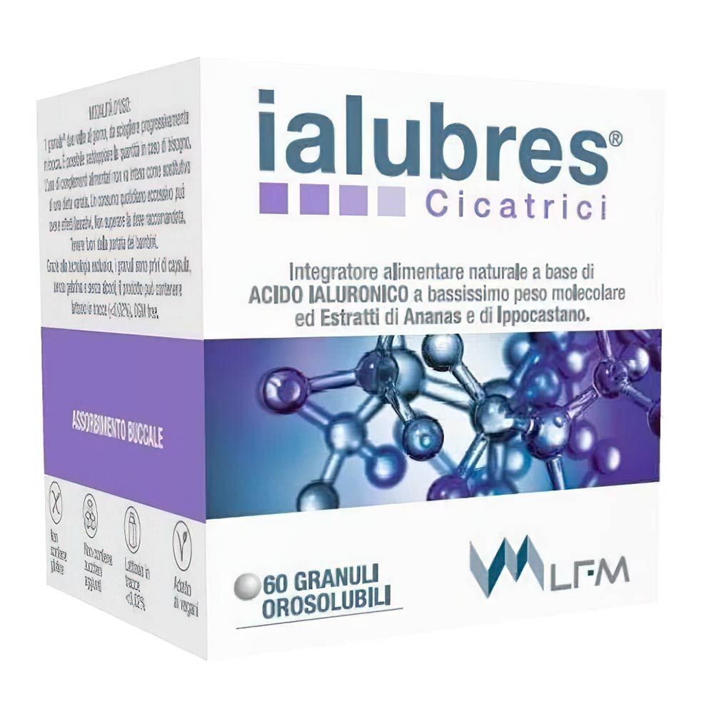 Ialubres Integratore Cicatrizzante 60 Granuli Orosolubili