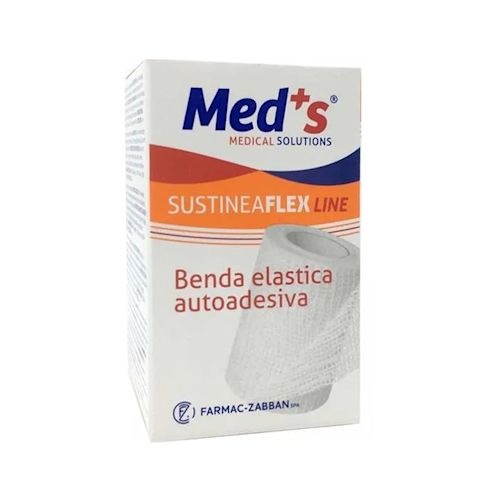 image - 931985283 - Benda autoadesiva da 400x10cm, ideale per bendaggi sportivi e pronto soccorso, pratica e anallergica. - 0006999_2.jpg