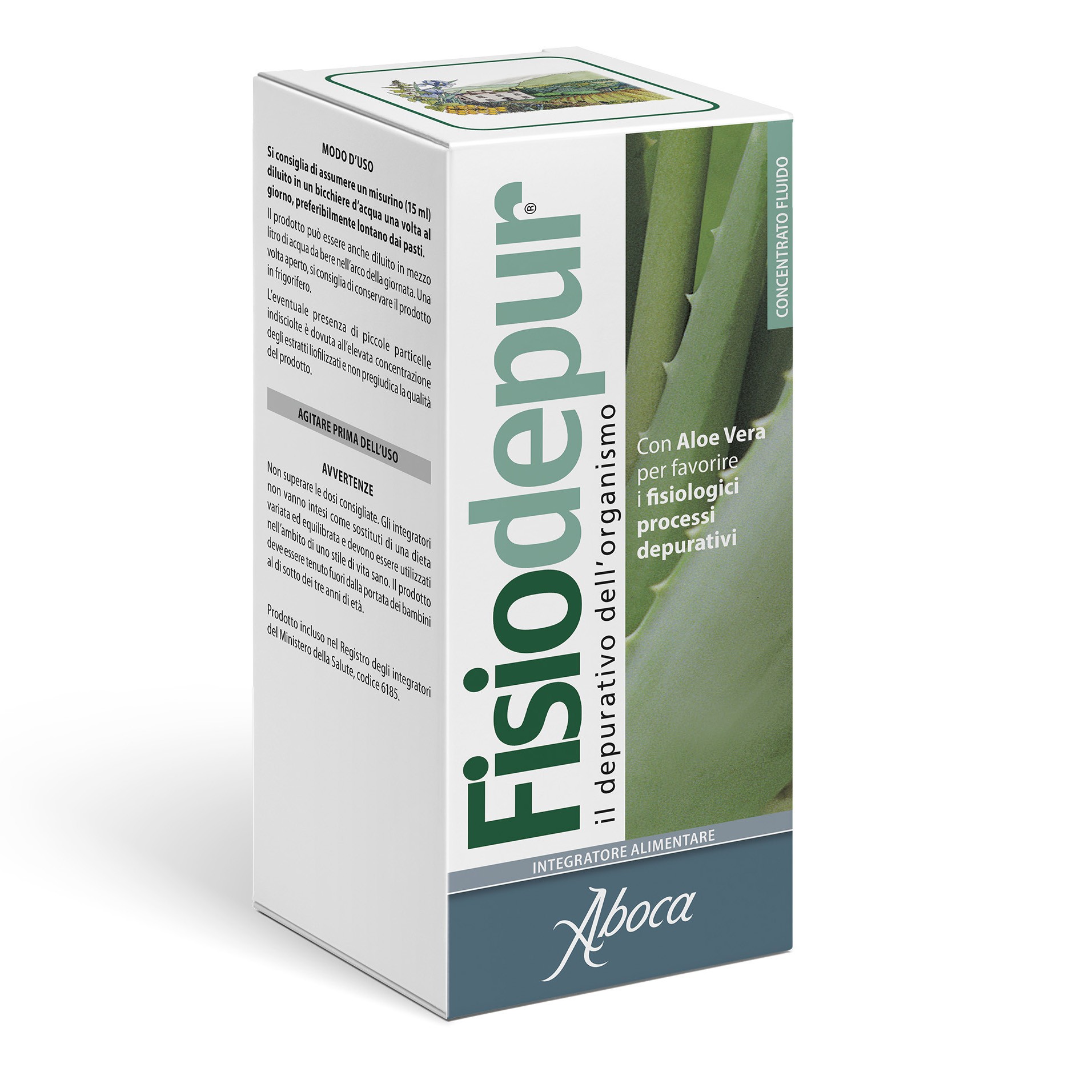 Aboca Fisiodepur Aloe Vera Integratore Depurativo 315g