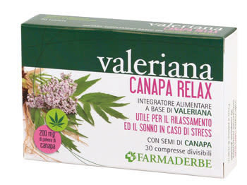 977485390 - VALERIANA CANAPA RELAX 30 COMPRESSE DIVISIBILI - 4772984_1.jpg