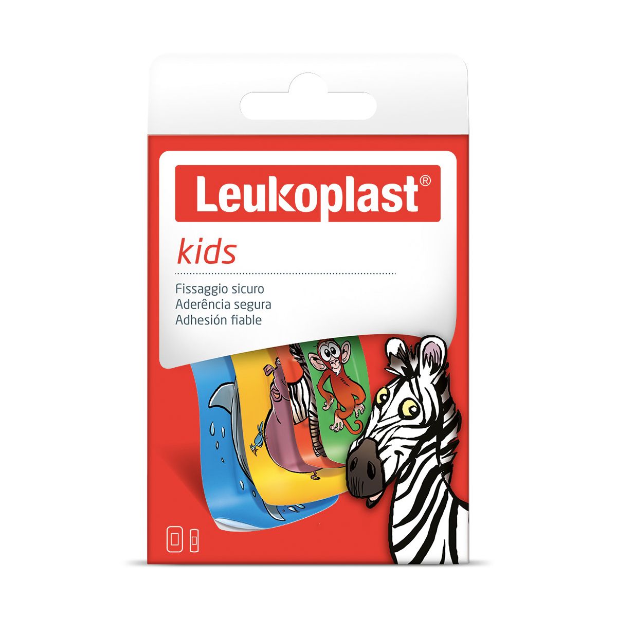 Leukoplast Kids 12 Pezzi Assortiti