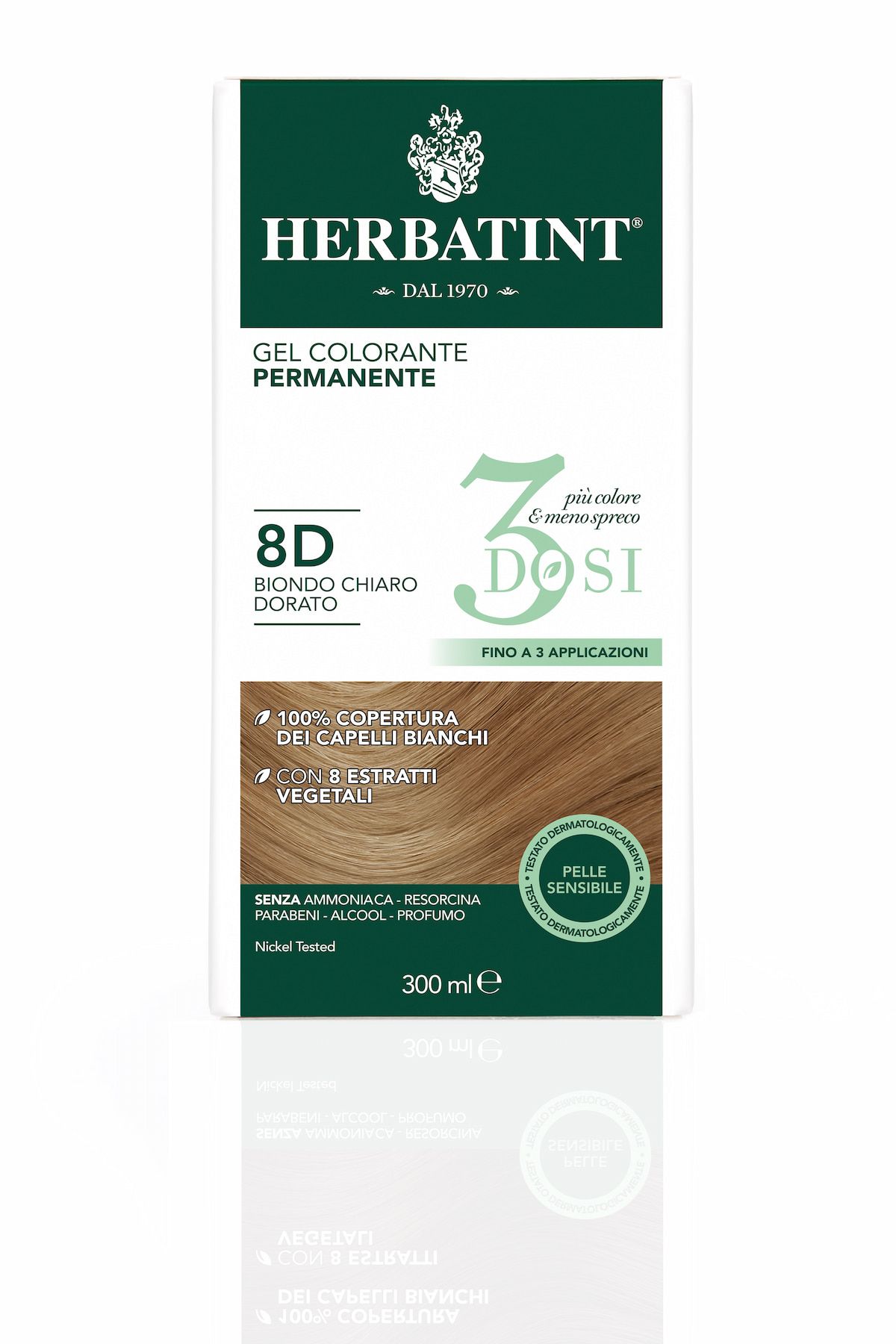 image - 975906797 - Herbatint Gel colorante permanente 3 dosi 8d biondo chiaro dorato 300ml - 4732920_3.jpg