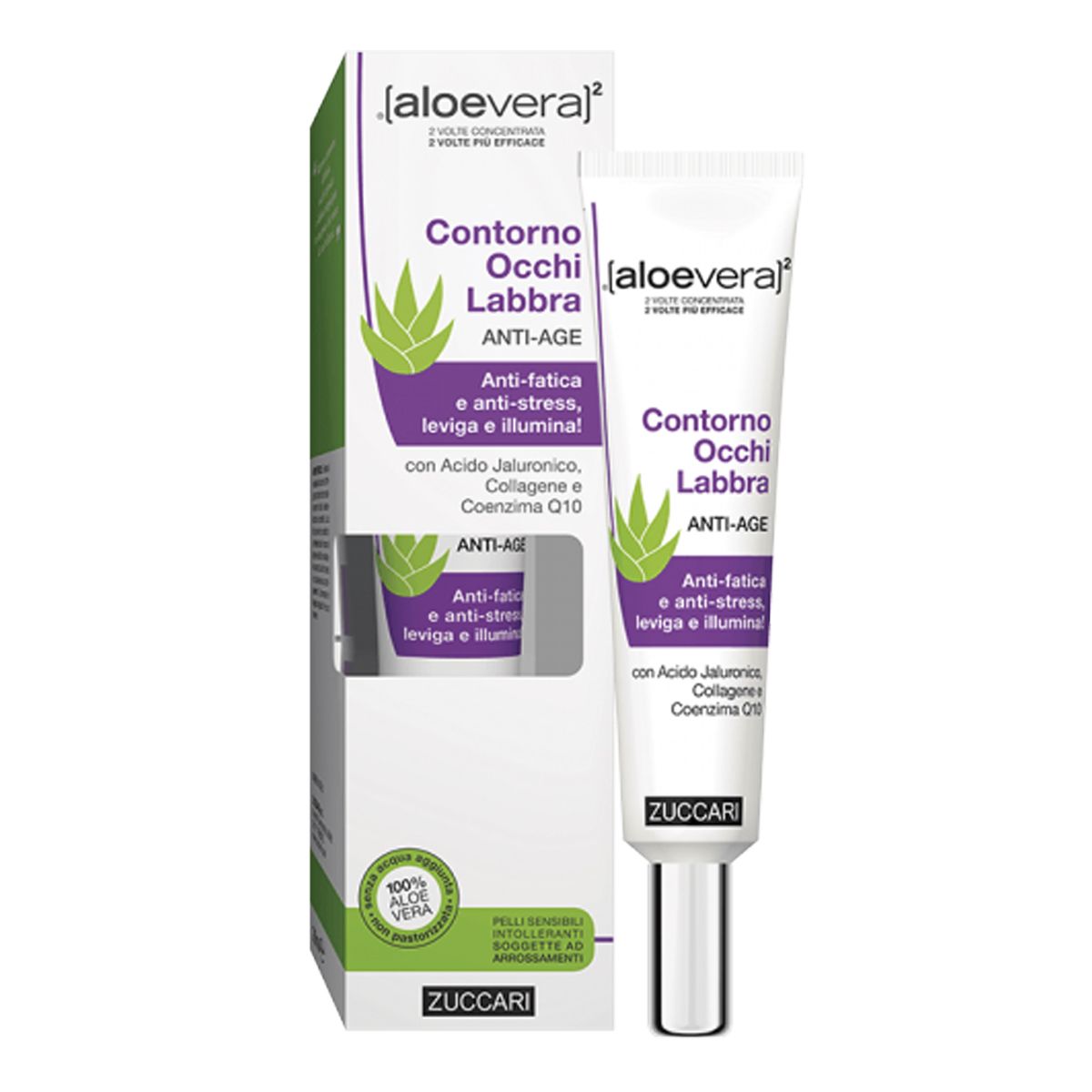 Aloevera2 Trattamento Antiage Contorno Occhi E Labbra 18ml