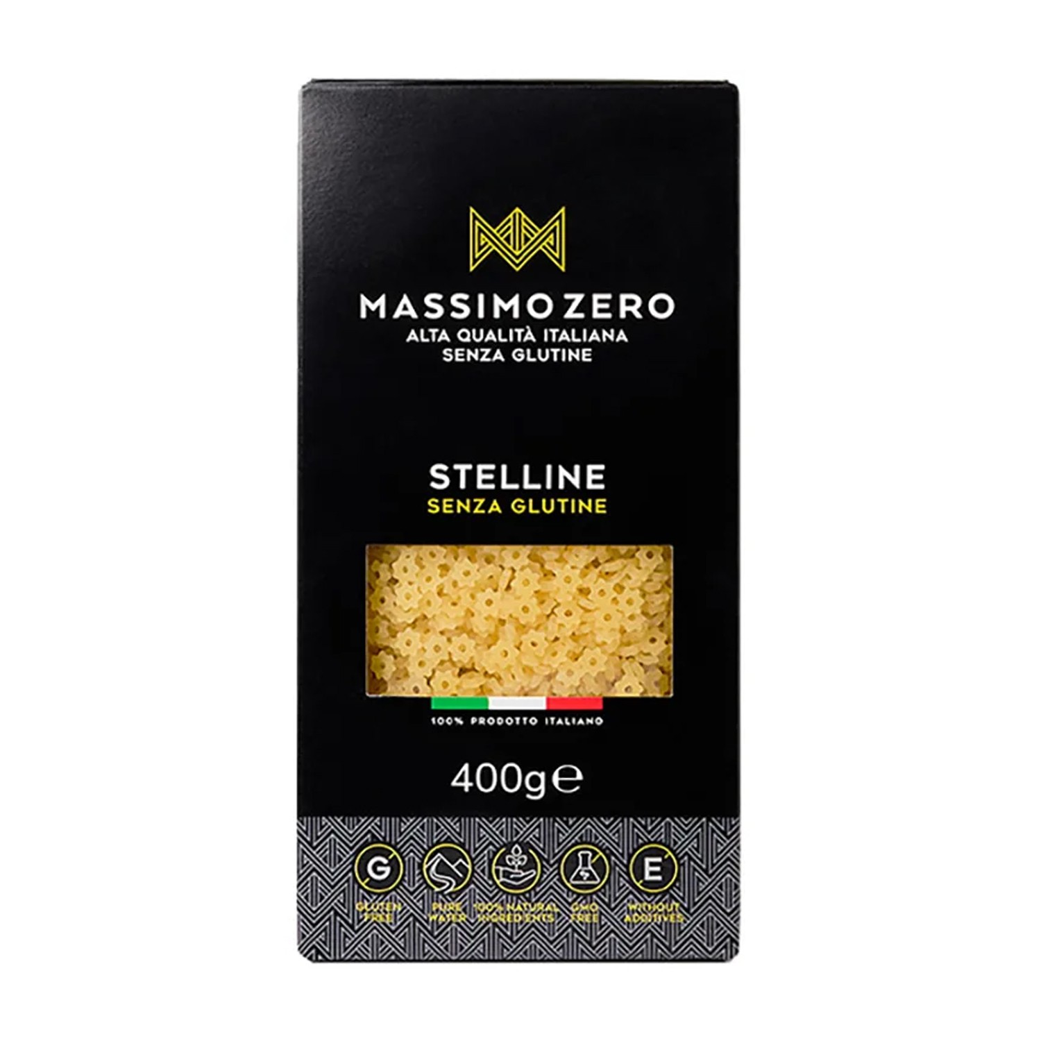 image - 973378262 - Le stelline senza glutine Massimo Zero sono una pasta di mais e riso, ideale per chi segue una dieta senza glutine, da cuocere in brodo caldo per un pasto gustoso. - 4867429_2.jpg