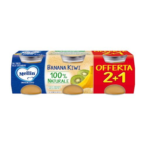 image - 987032378 - MELLIN OMOGENEIZZATO BANANA KIWI 3 PEZZI DA 100 G - 4783116_3.jpg