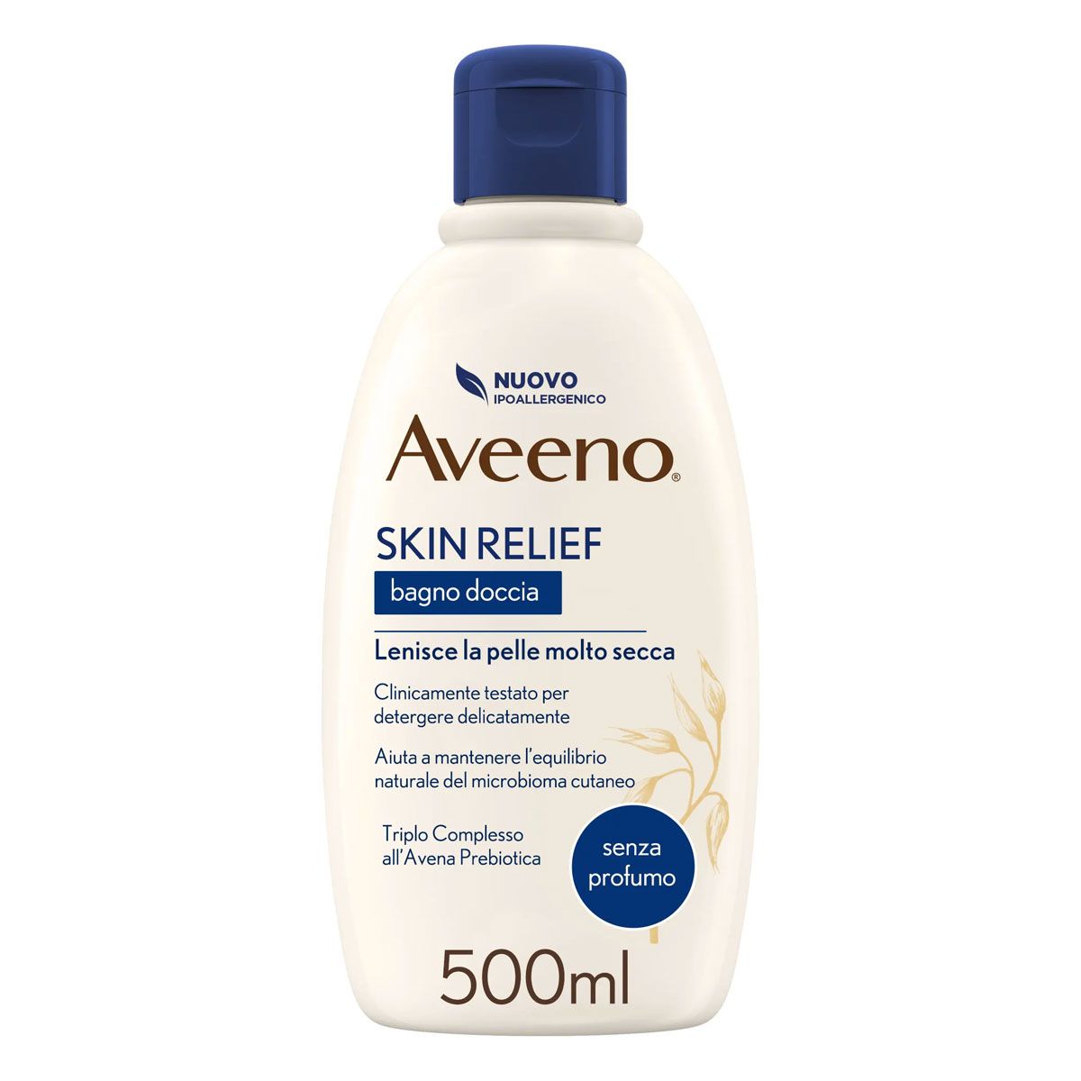 Aveeno Daily Moisturising Crema Corpo idratazione Bagno Doccia Profumo Delicato 500ml