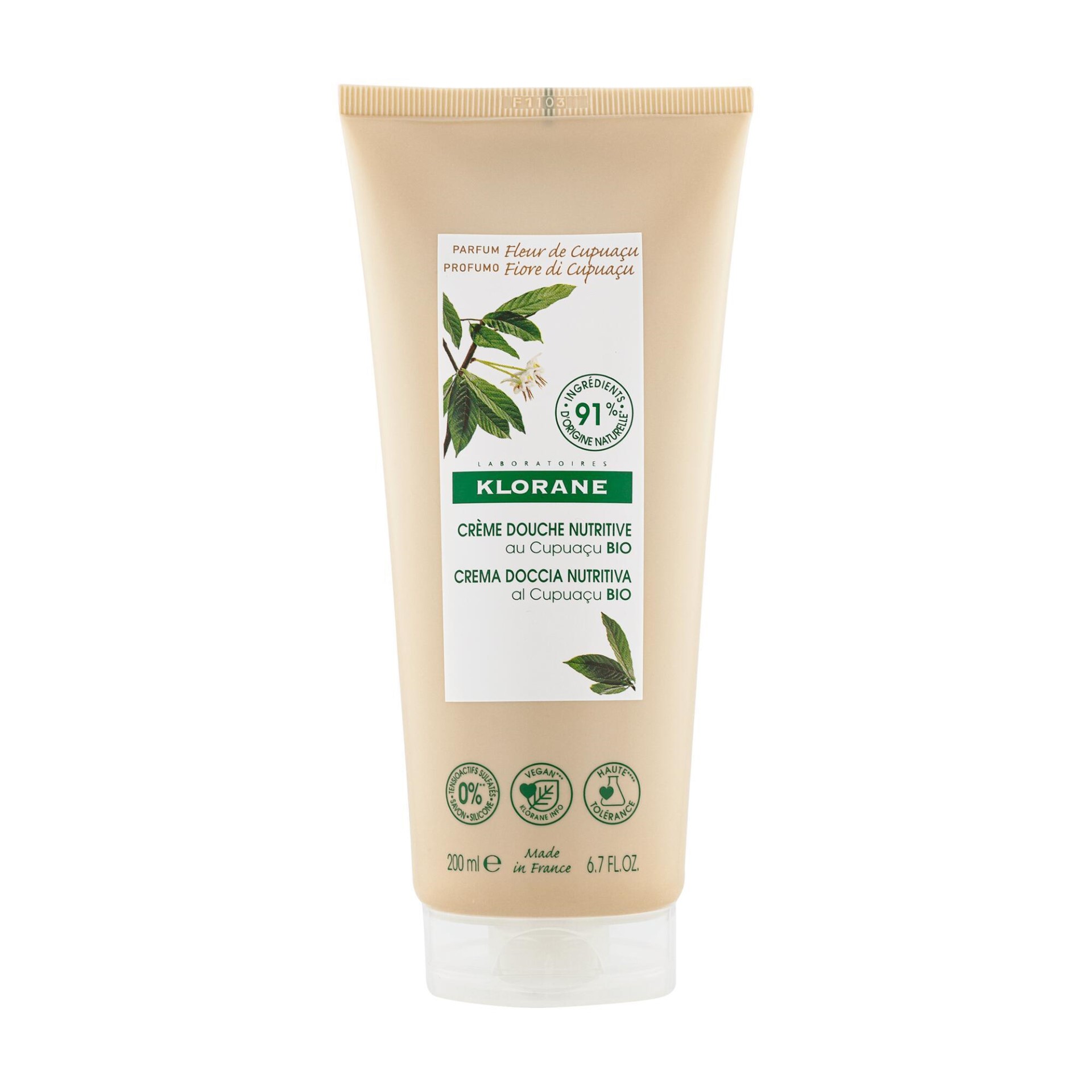 Klorane Crema Doccia Nutritiva Al Burro Di Cupuacu Bio 200ml