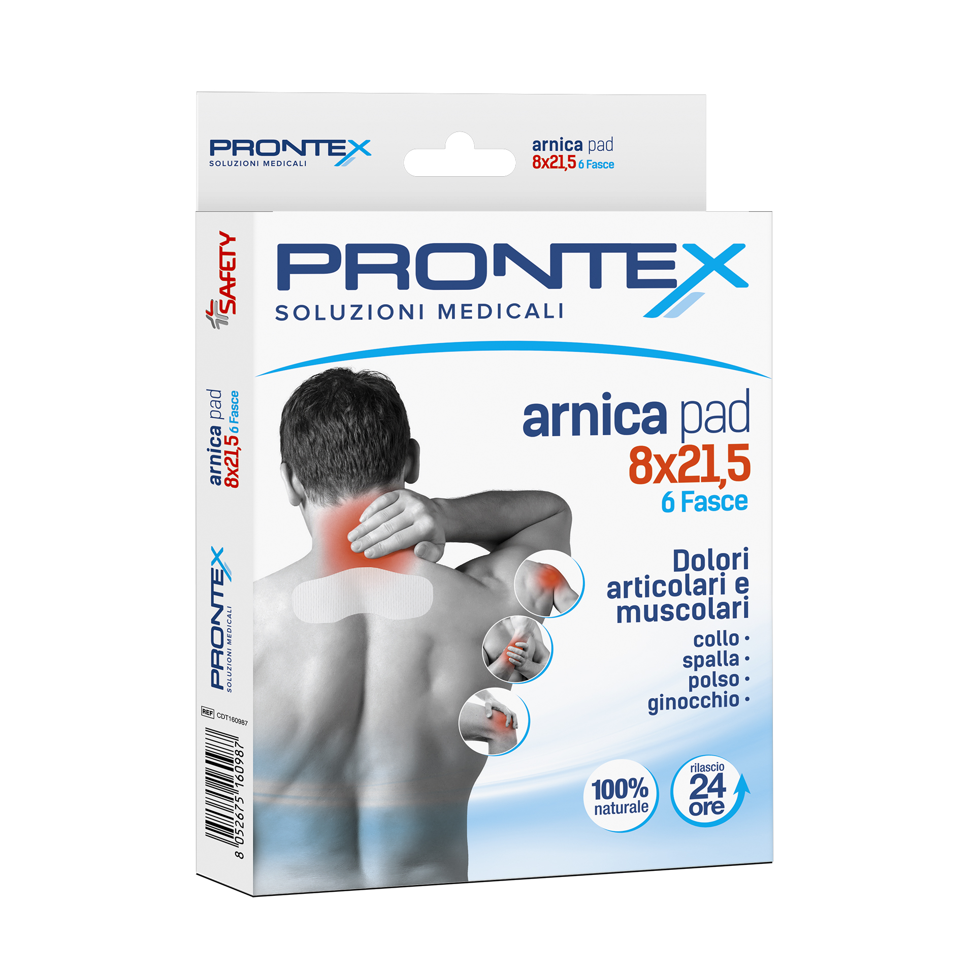 947414470 - FASCIA PRONTEX ARNICA PAD 8 X 21 ,5 6 PEZZI - 4805653_1.jpg