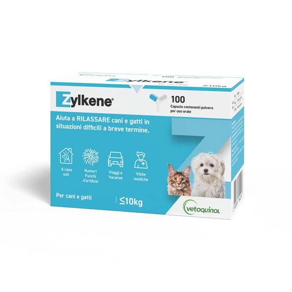 Zylkene 225mg Mangime Cani Gatti 100 Capsule - Top Farmacia