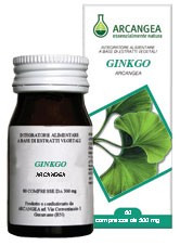 Ginkgo Biloba 500mg Integratore 60 Capsule