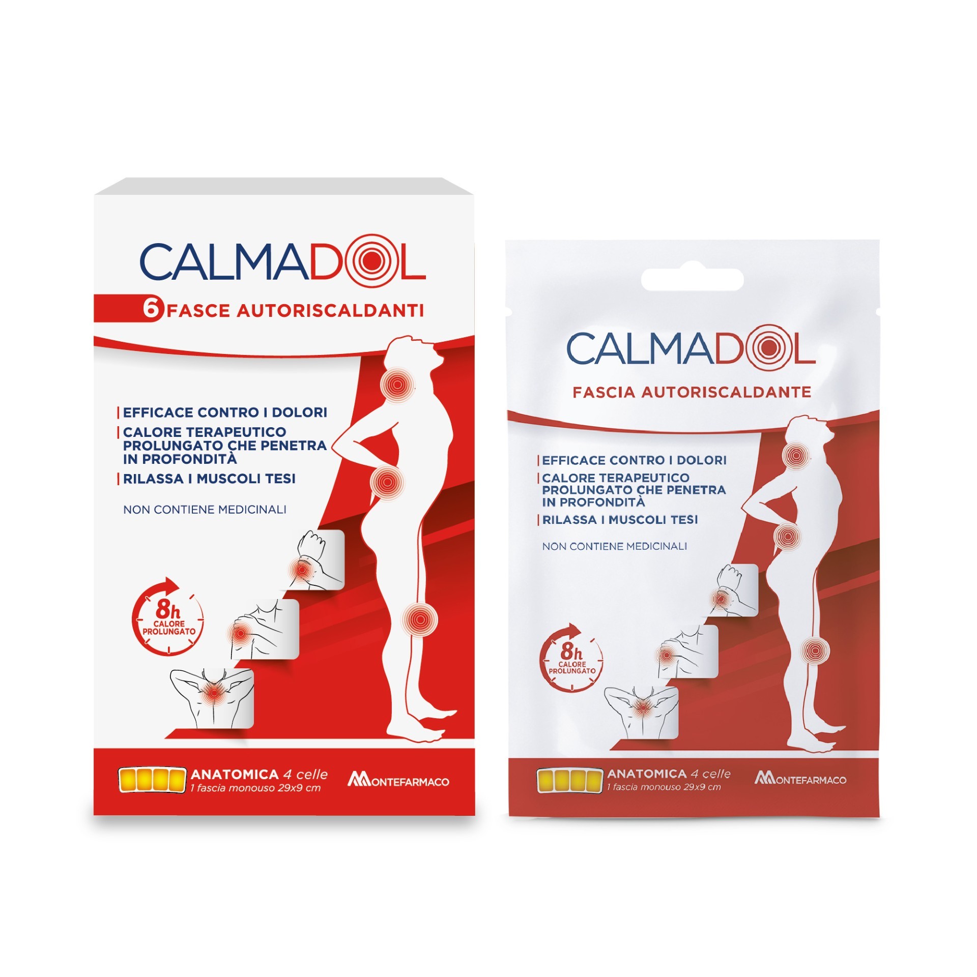 image - 935612477 - CALMADOL FASCIA RISCALDANTE PACK 6 PEZZI - 7885195_3.jpg