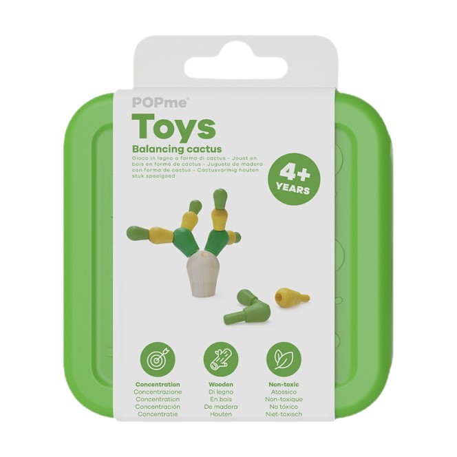 image - 984998068 - Gioco in legno di faggio a forma di cactus con 13 pezzi, verniciato con vernice atossica, adatto per bambini dai 4 anni in su. - 4872446_2.jpg