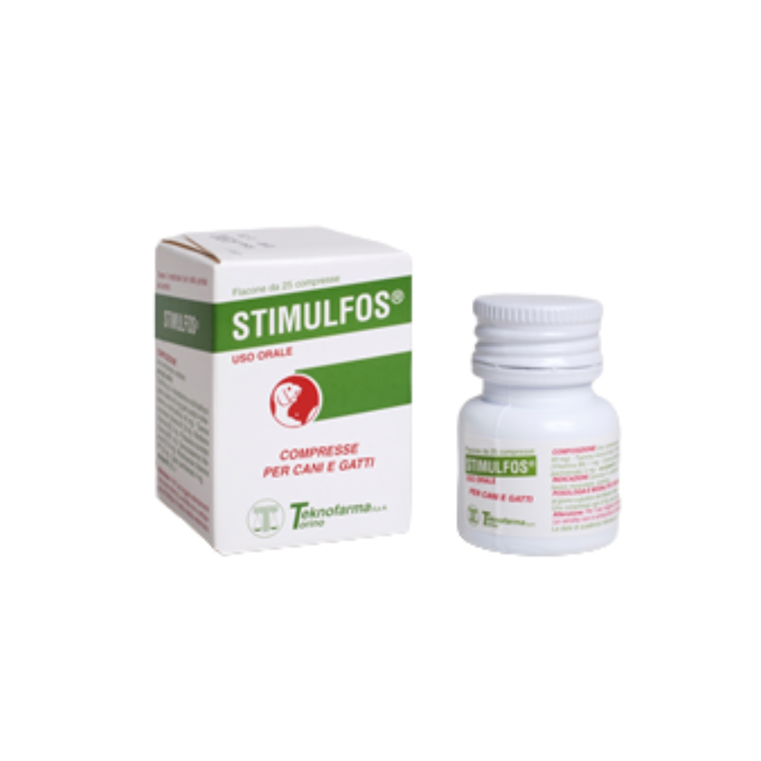 Stimulfos Integratore Vitamine B Cani E Gatti 25 Compresse