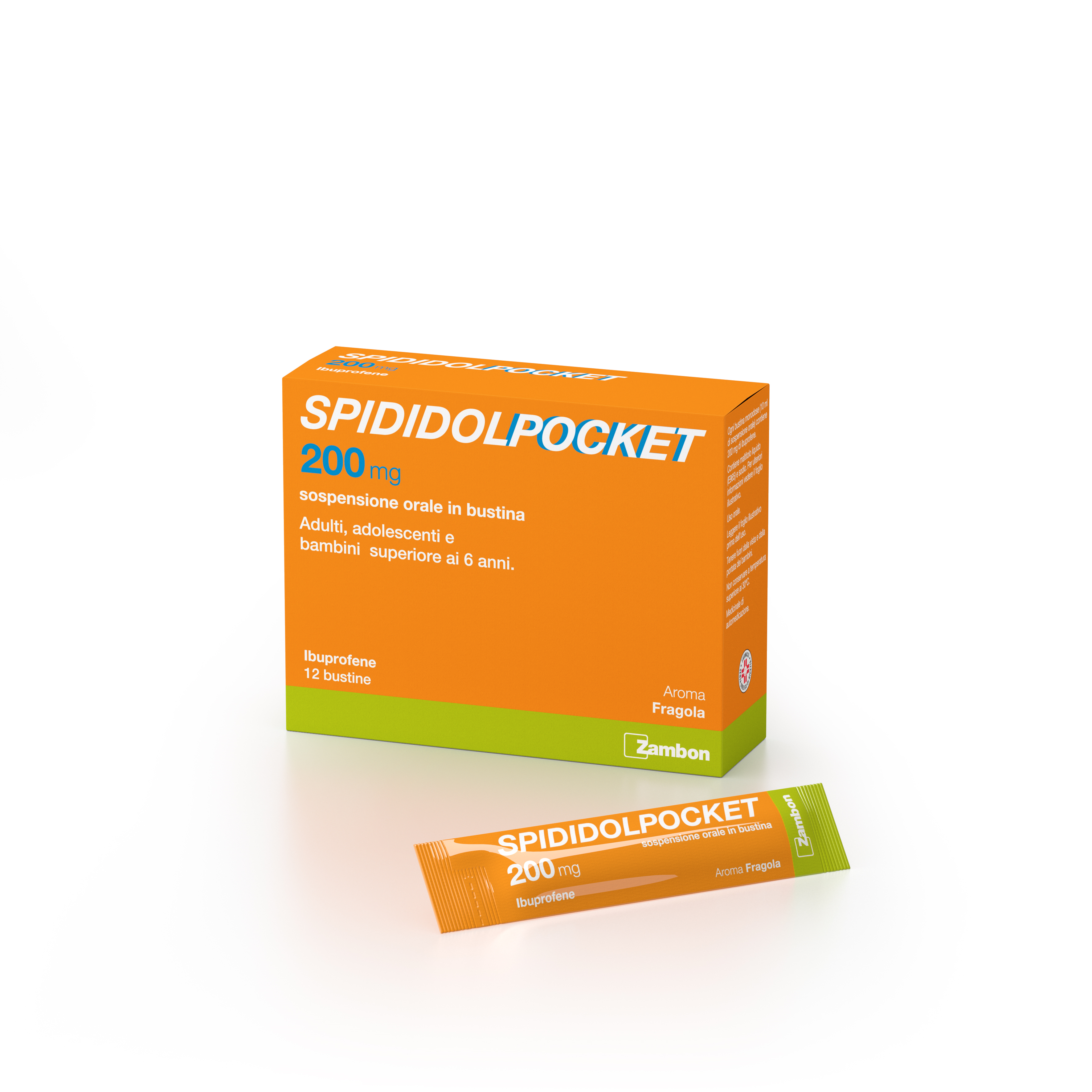 Spididolpocket 200mg Sospensione Orale 12 Bustine