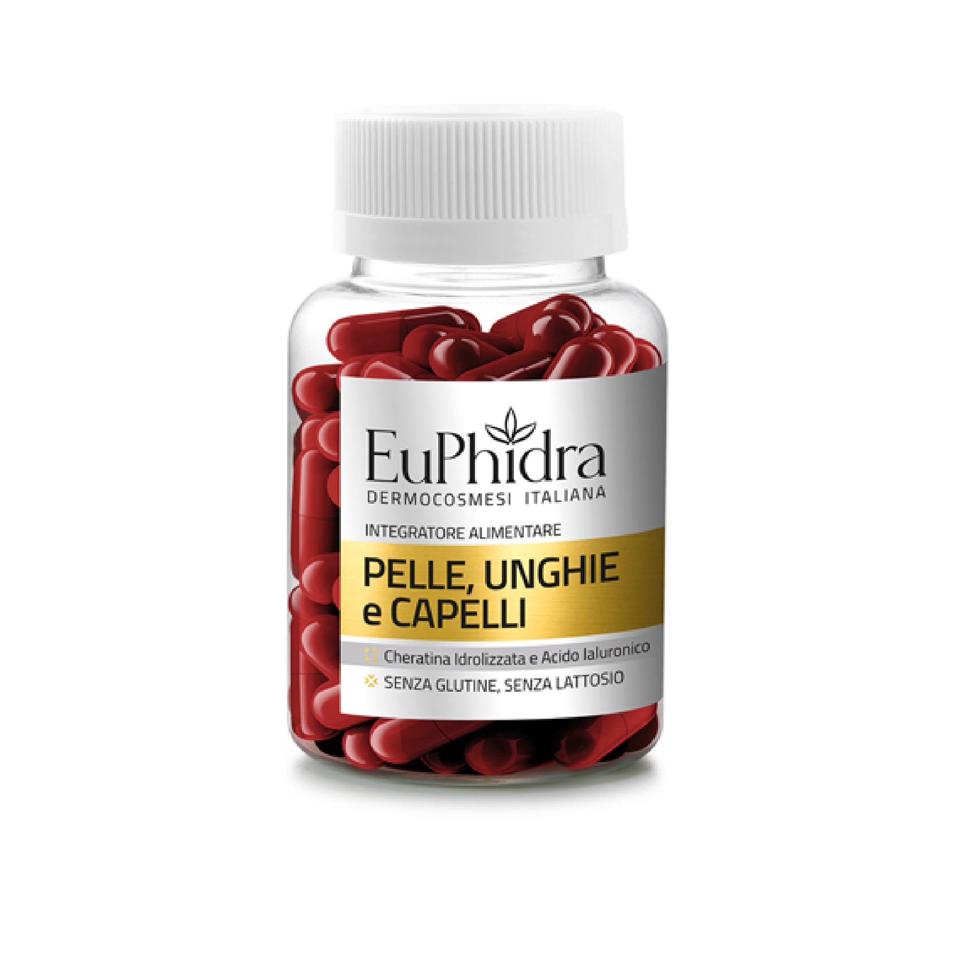 Euphidra Pelle Unghie Capelli Integratore 2x60 Capsule