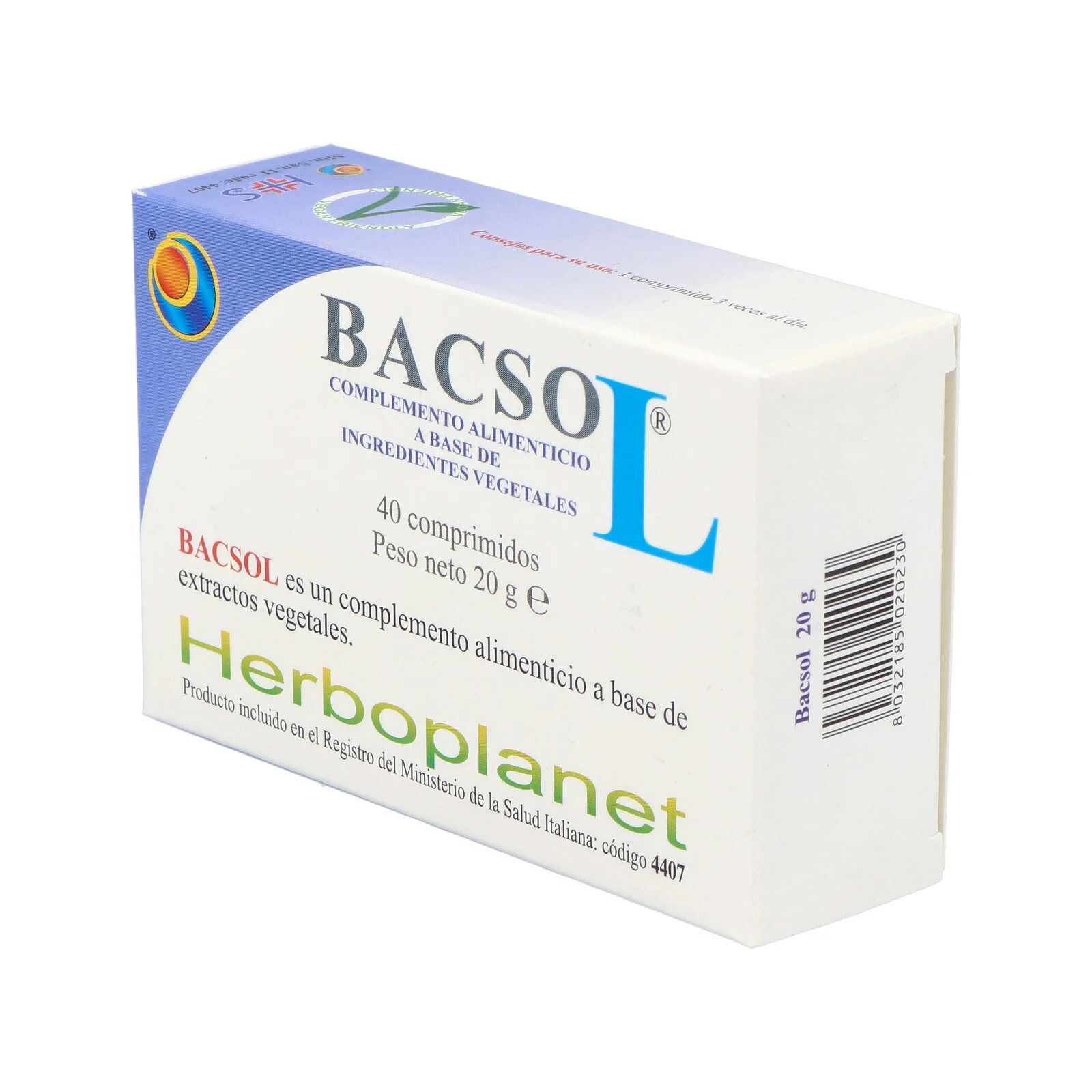 Bacsol Integratore Immunostimolante 40 Compresse