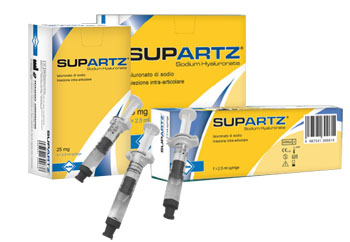 Supartz Siringa Preriempita Intra-articolare Acido Ialuronico 25mg 3x2,5ml