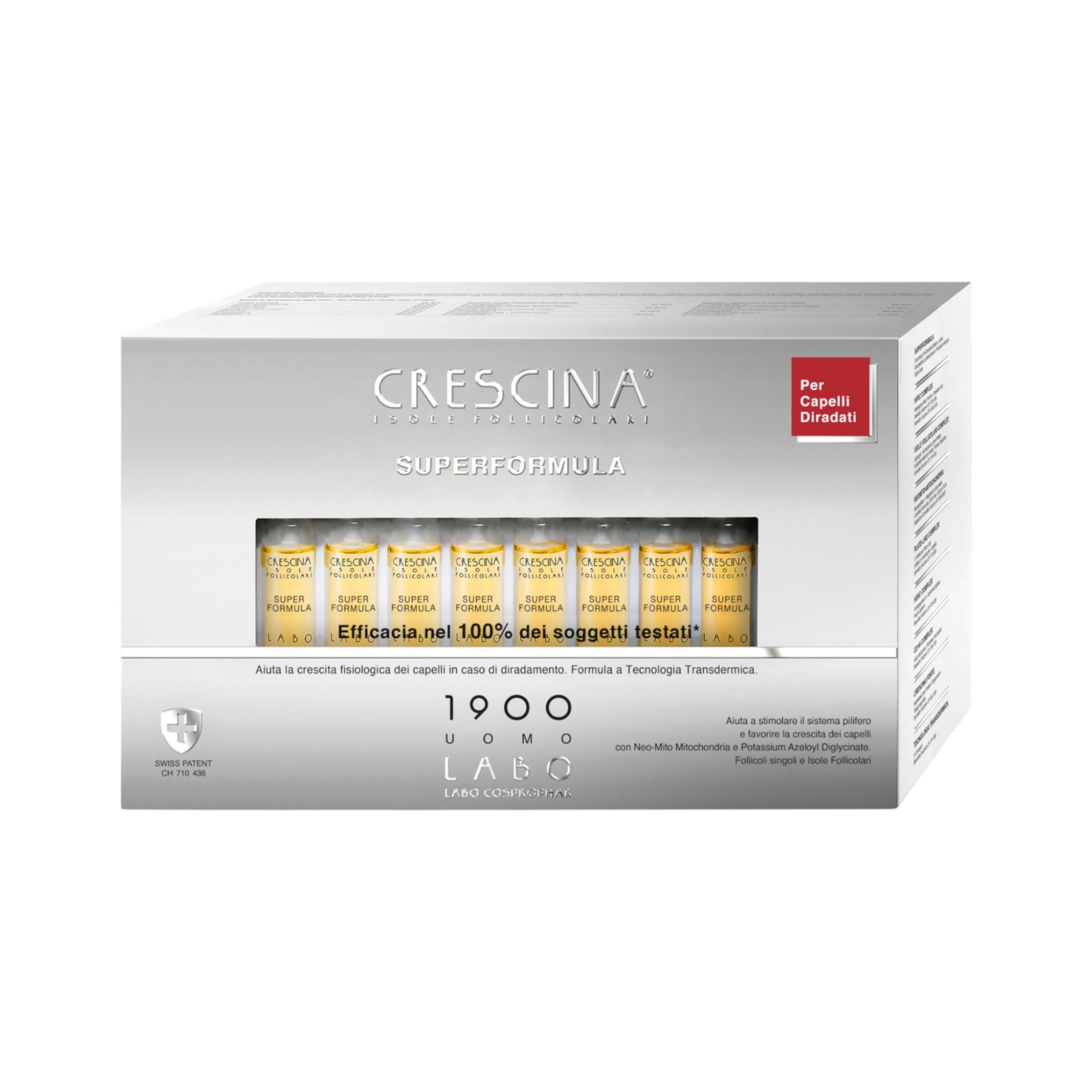 image - 950215727 - CRESCINA ISOLE FOLLICOLARI SUPER FORMULA 1900 UOMO 40 FIALE 3,5 ML - 4813033_3.jpg