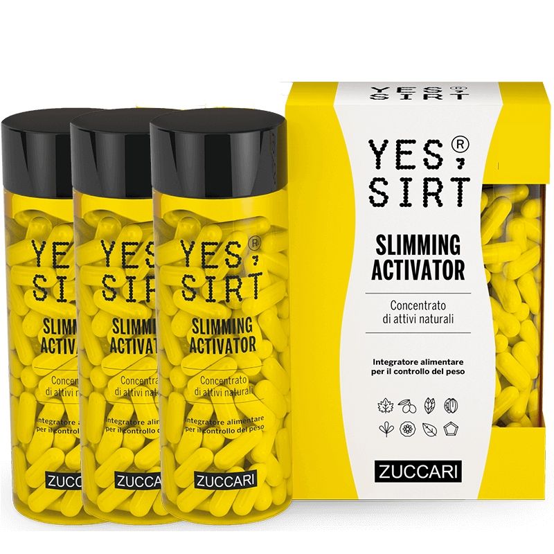 Yes Sirt Slimming Activator Integratore Controllo Peso 240 Capsule