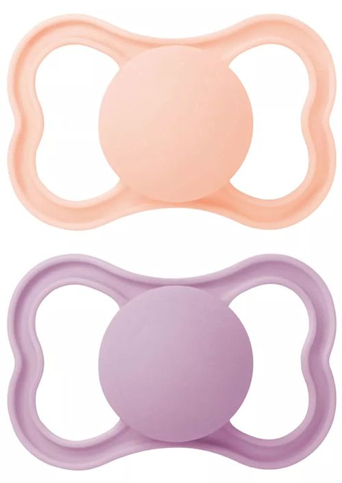 image - 980786608 - Il succhietto MAM Air 16+ in silicone per femmina, con fori di ventilazione extra-large, offre una maggiore circolazione dell'aria sul viso del bambino, risultando particolarmente delicato sulla pelle. - 4867073_1.jpg