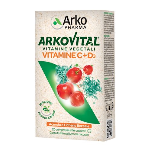 985387719 - ARKOVITAL VITAMINE C+D3 20 COMPRESSE EFFERVESCENTI GUSTO FRUTTI ROSSI - 4711375_2.jpg