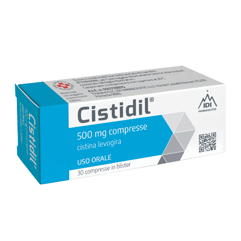 Cistidil 500mg Trattamento Acne E Dermatite 30 Compresse