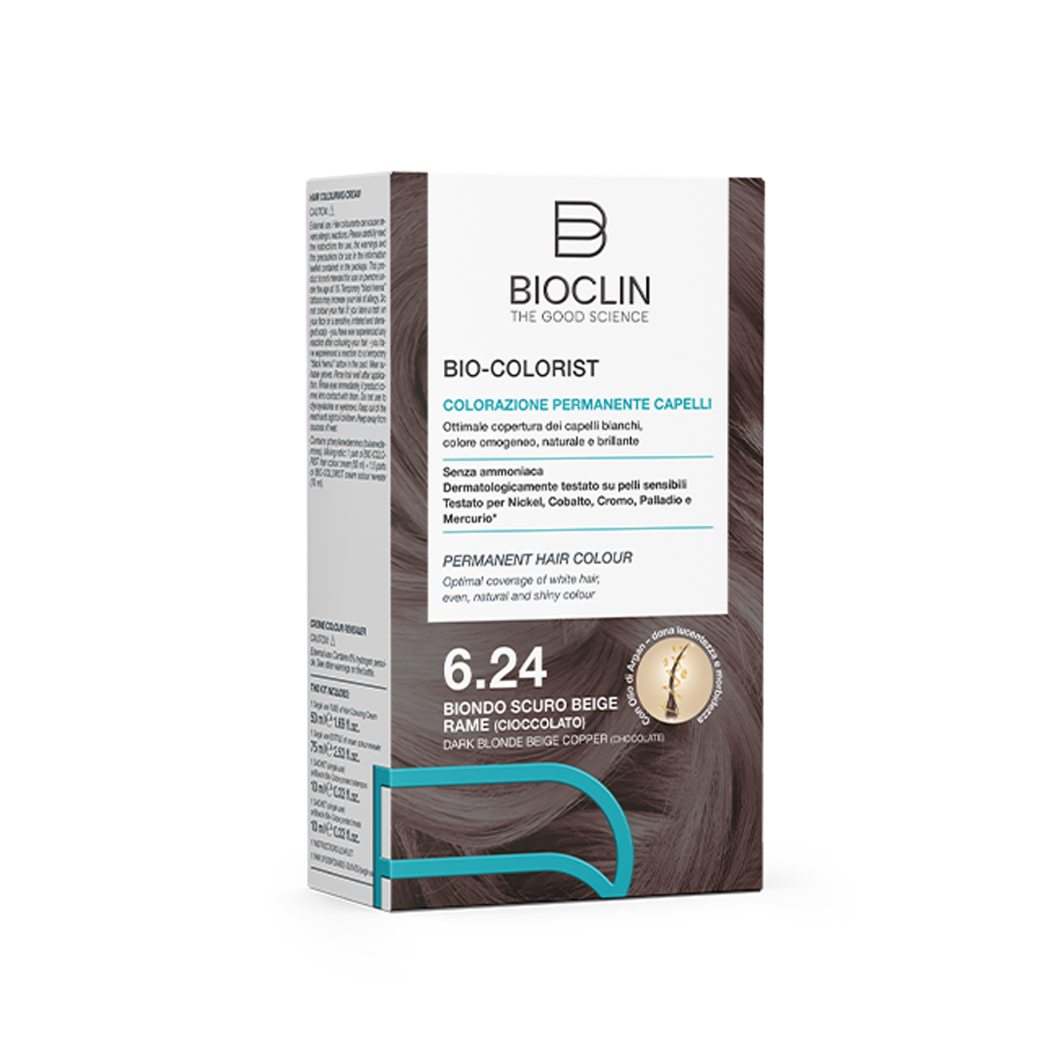 image - 975025127 - BIOCLIN BIO COLORIST 6,24 BIONDO SCURO BEIGE RAME - 4702445_4.jpg