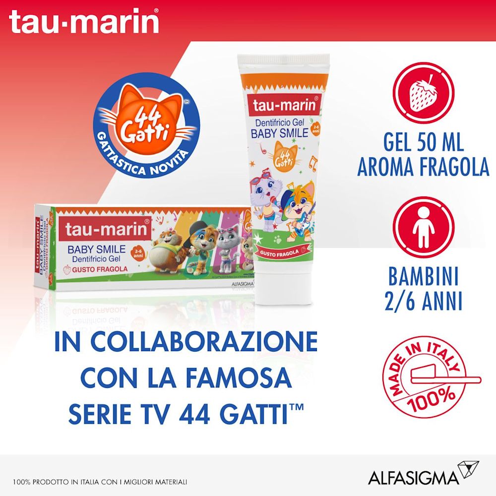 944100445 - Tau-Marin Baby Smile Edition 44 Gatti Dentifricio fragola 50ml - 4704109_4.jpg