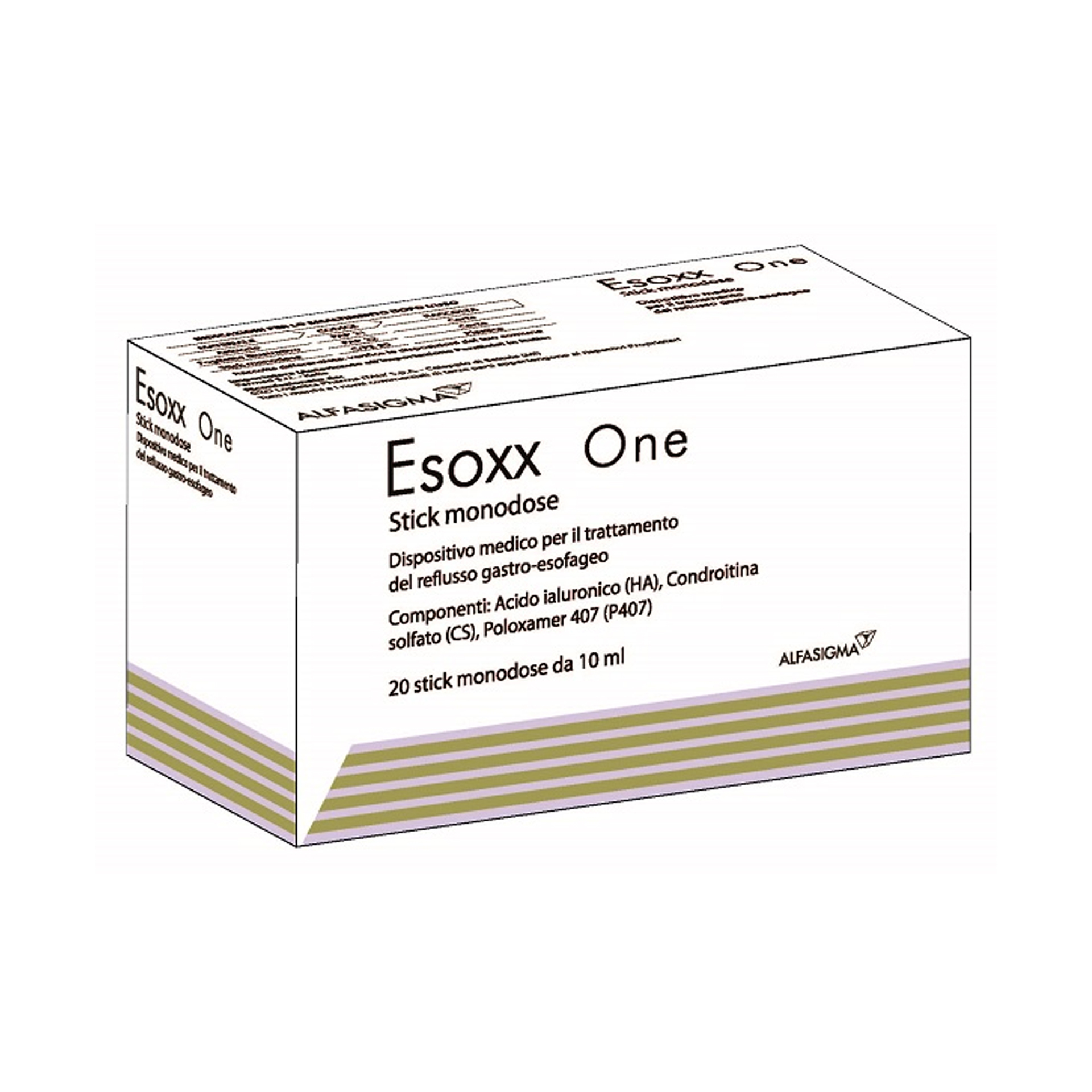 Esoxx One Stick Integratore Reflusso 20x10ml