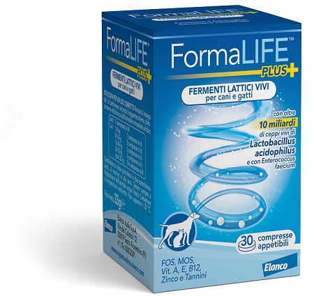 Formalife Plus Fermenti Lattici Vivi Per Cani E Gatti 30 Compresse