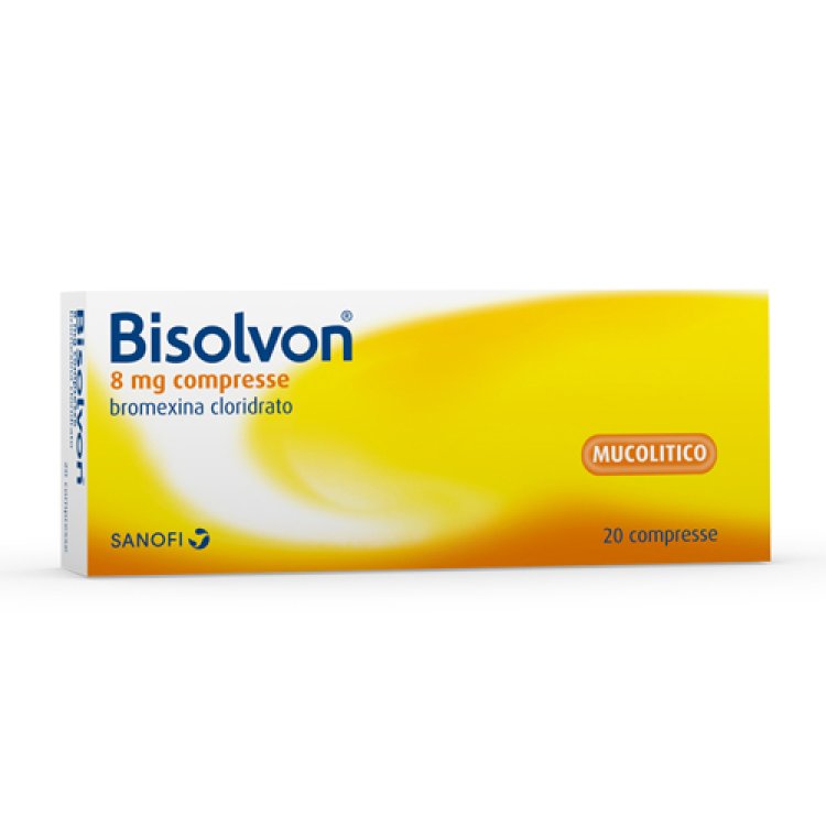 Bisolvon 8mg Broxemina cloridrato 20 Compresse