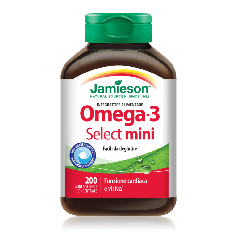 Jamieson Omega 3 Select Mini 200 Perle Mini Softgel Concentrate