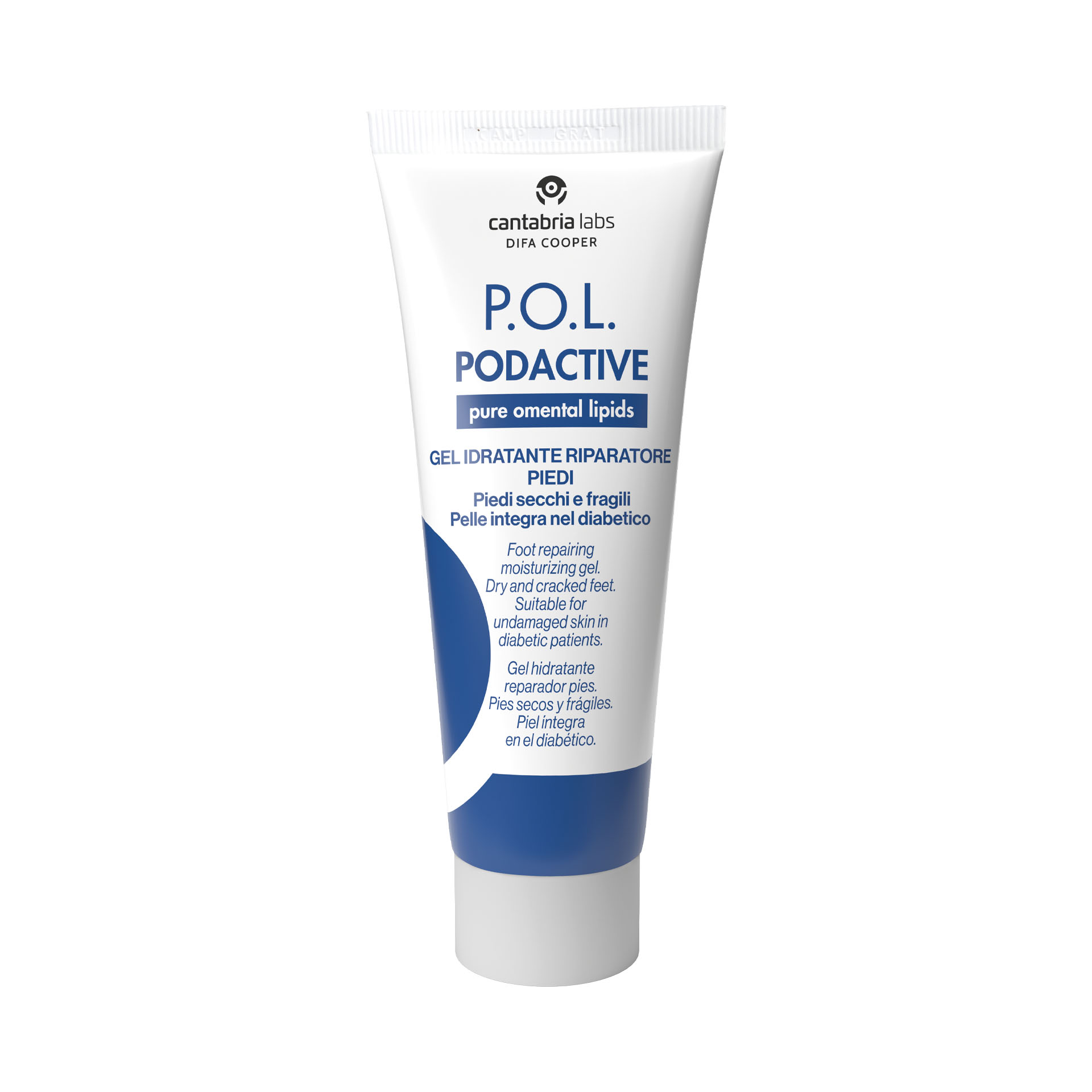 Pol Podactive Gel idratazione Riparatore Piedi 75ml