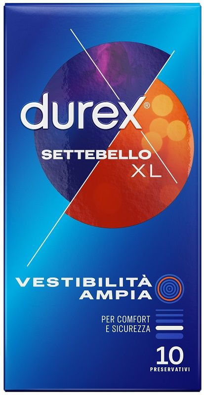 Durex Settebello Extralarge Profilattico 10 Pezzi