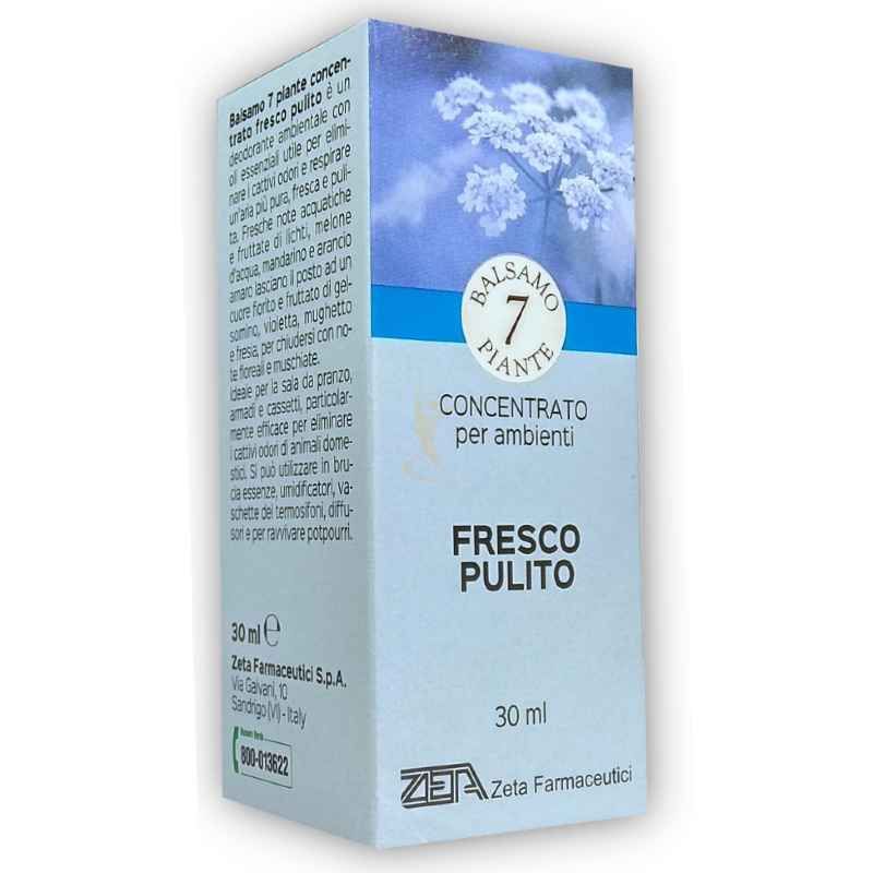 7 Piante Essenza Balsamica Deodorante Ambientale Fresco Pulito 30ml