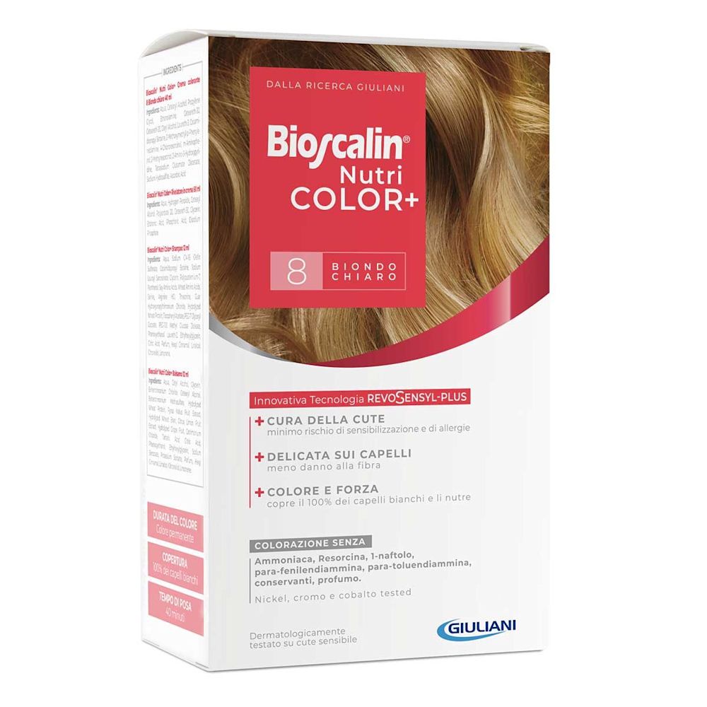 981114109 - Bioscalin Nutricolor+ Tinta Capelli n.8 Biondo Chiaro - 4708339_2.jpg