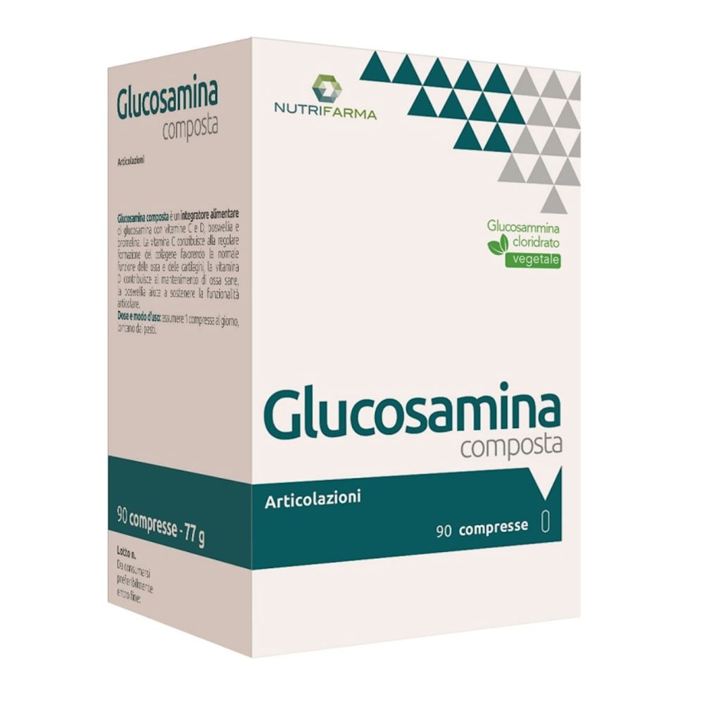 image - 974107777 - GLUCOSAMINA COMPOSTA VEGETALE 90 COMPRESSE - 7891211_2.jpg