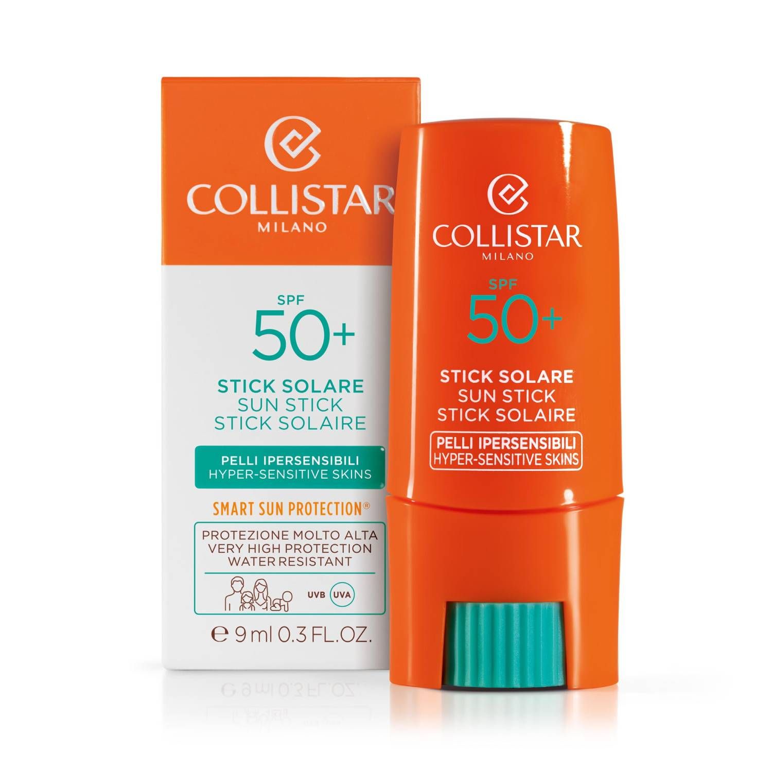 Collistar Stick Solare Protezione Attiva Pelli Ipersensibili SPF 50 9ml