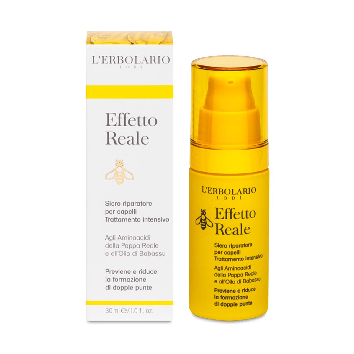 L'erbolario Effetto Reale Siero Riparatore Capelli 30ml