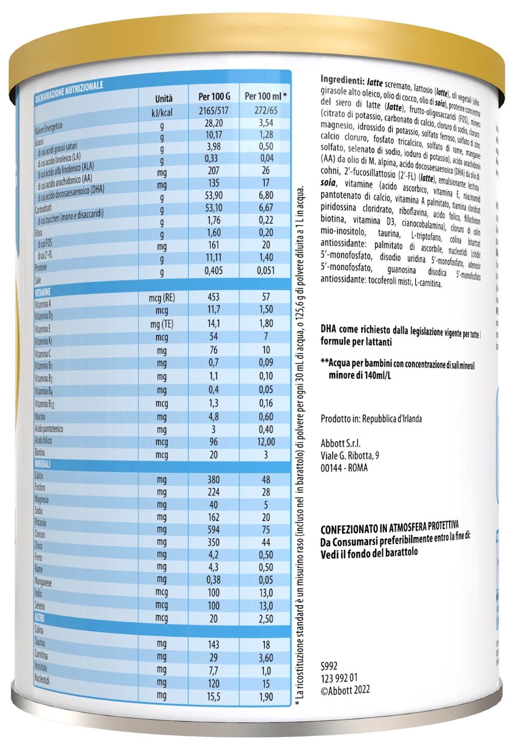 944909617 - Similac Gold Stage 1 Latte in Polvere per Neonati dalla Nascita ai 6 Mesi 900g - 4709816_2.jpg