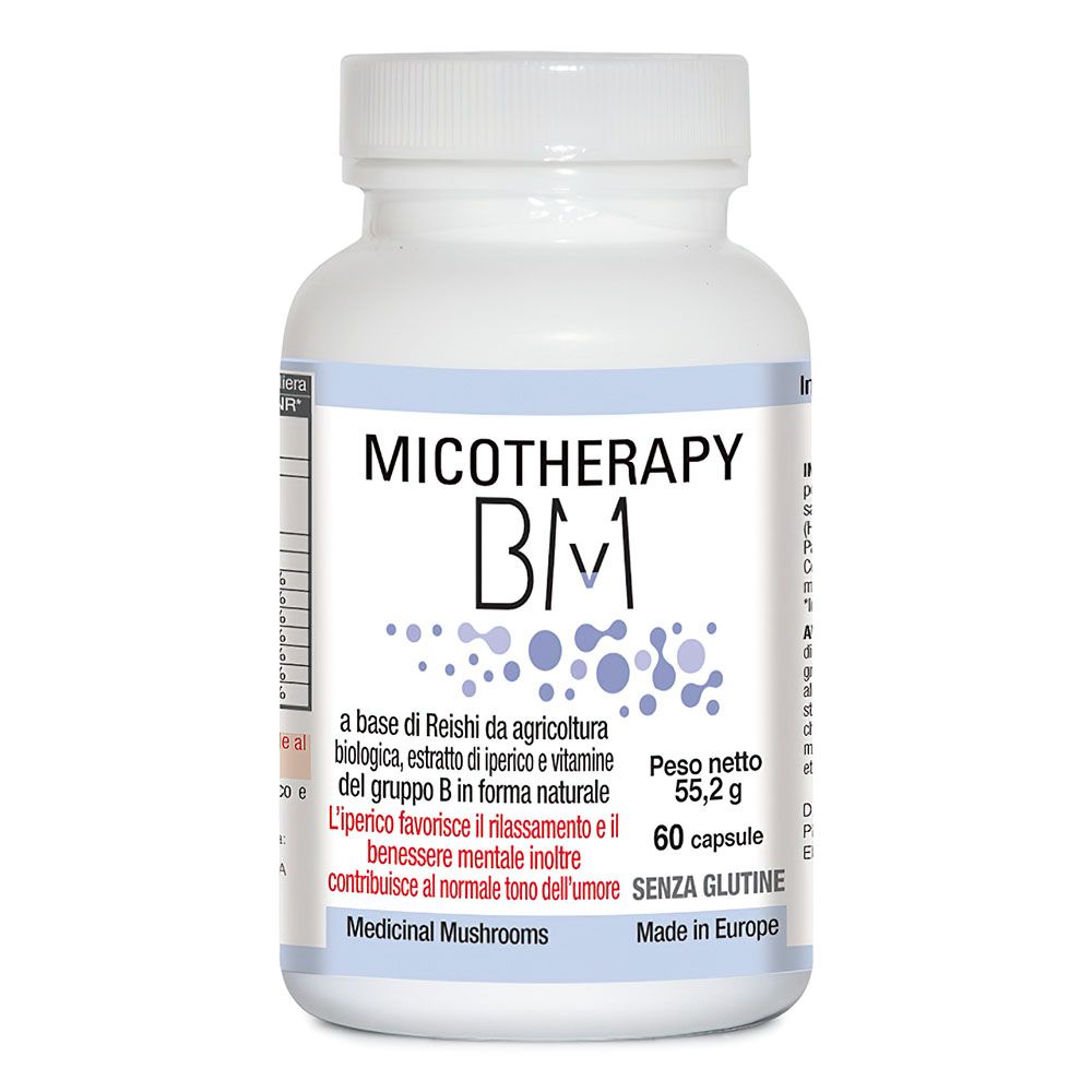 Micotherapy Bm Integratore Benessere Mentale 60 Capsule